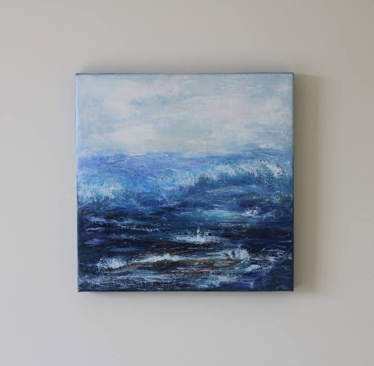 Original Seascape Painting by Raewyn Carboni