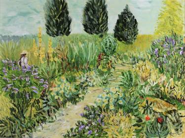 Original Garden Paintings by Raewyn Carboni