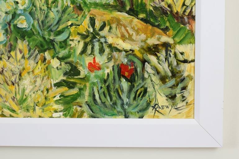 Original Garden Painting by Raewyn Carboni