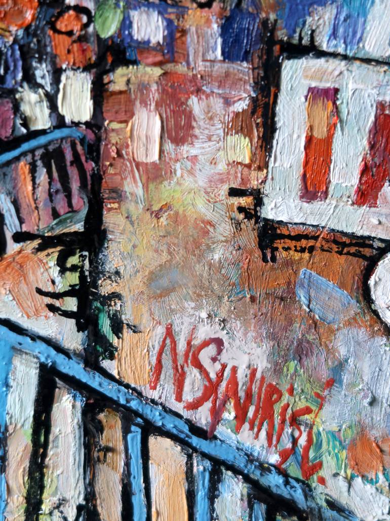 Original Impressionism Landscape Painting by Nicolai Ostapenco