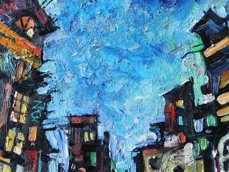 Original Impressionism Landscape Painting by Nicolai Ostapenco