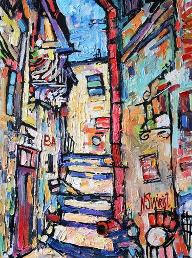Print of Impressionism Cities Paintings by Nicolai Ostapenco