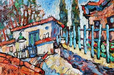 Print of Impressionism Travel Paintings by Nicolai Ostapenco