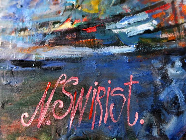 Original Impressionism Still Life Painting by Nicolai Ostapenco