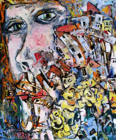 Print of Abstract Expressionism Celebrity Paintings by Nicolai Ostapenco