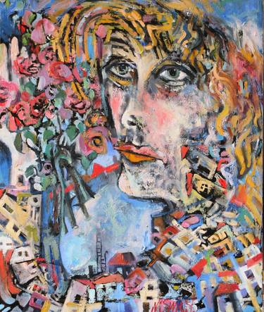 Print of Abstract Expressionism Fashion Paintings by Nicolai Ostapenco