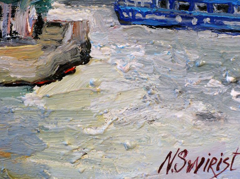 Original Fine Art Landscape Painting by Nicolai Ostapenco