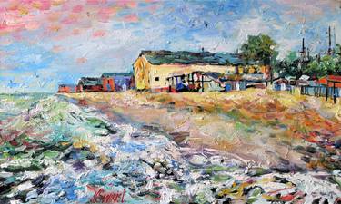 Print of Impressionism Landscape Paintings by Nicolai Ostapenco