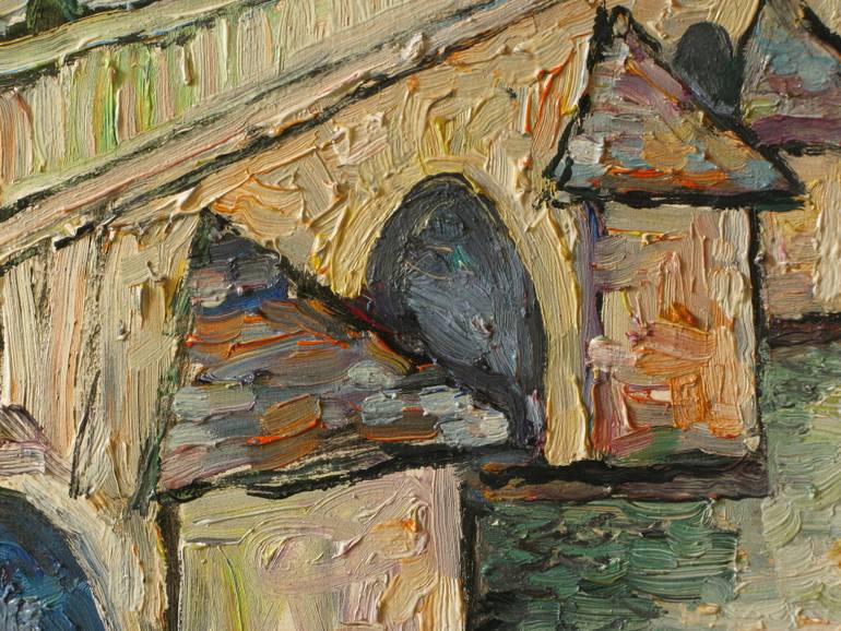 Original Impressionism Landscape Painting by Nicolai Ostapenco