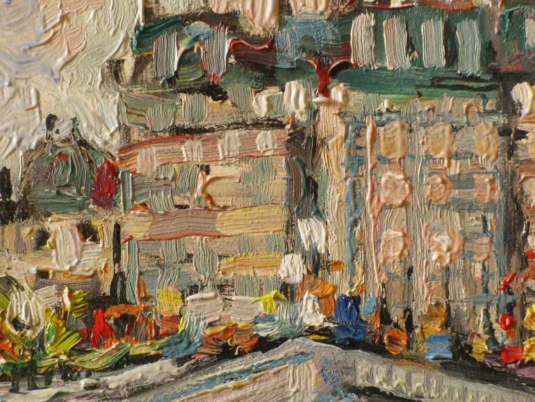 Original Impressionism Landscape Painting by Nicolai Ostapenco