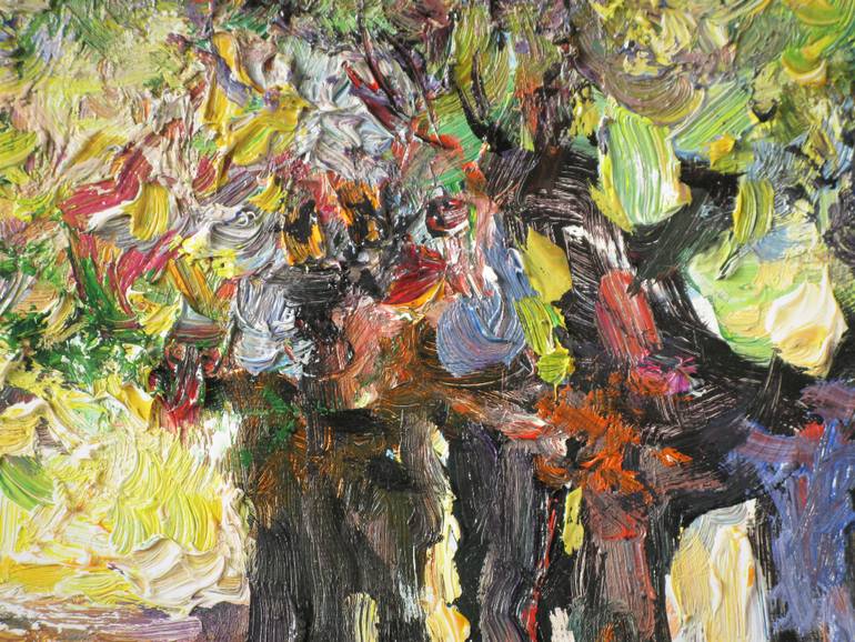 Original Impressionism Landscape Painting by Nicolai Ostapenco