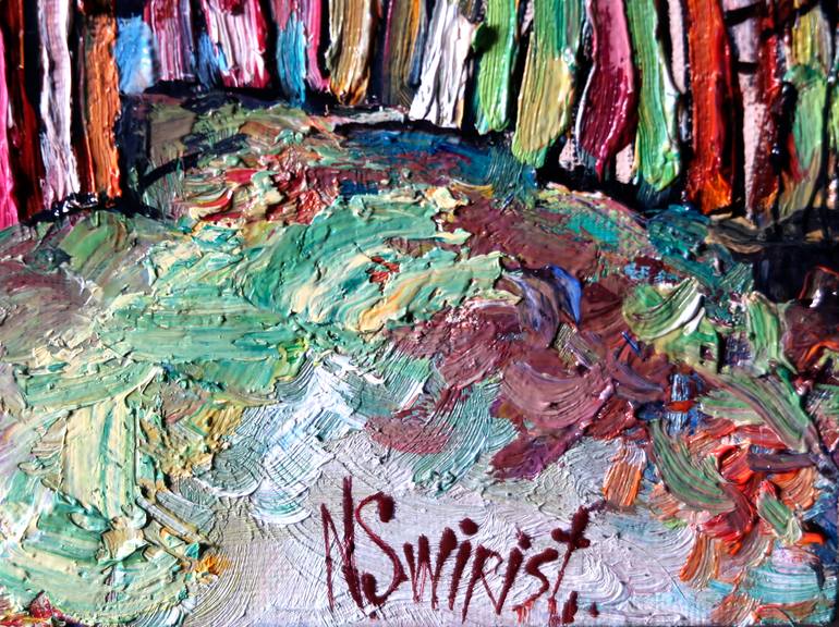 Original Impressionism Landscape Painting by Nicolai Ostapenco