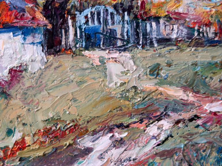 Original Impressionism Landscape Painting by Nicolai Ostapenco