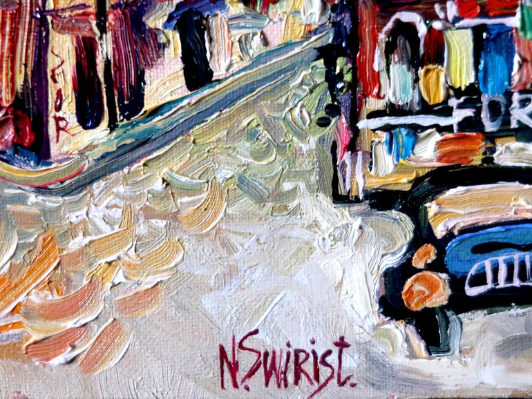 Original Impressionism Landscape Painting by Nicolai Ostapenco