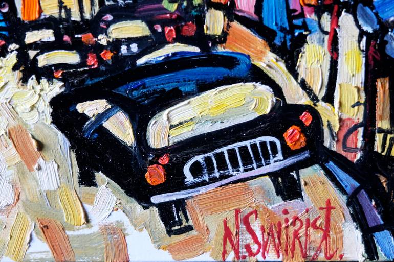 Original Impressionism Landscape Painting by Nicolai Ostapenco