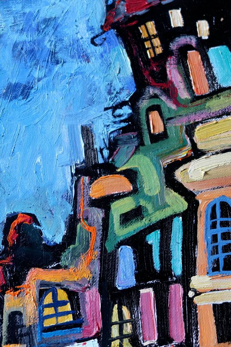 Original Impressionism Landscape Painting by Nicolai Ostapenco