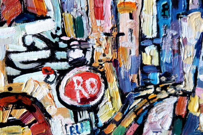 Original Impressionism Landscape Painting by Nicolai Ostapenco