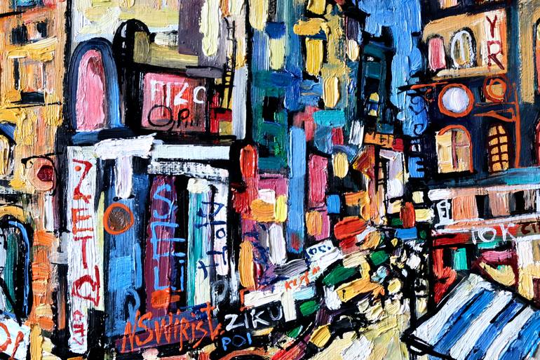 Original Impressionism Landscape Painting by Nicolai Ostapenco