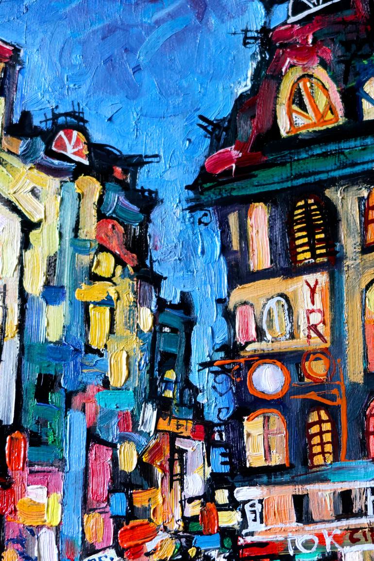 Original Impressionism Landscape Painting by Nicolai Ostapenco