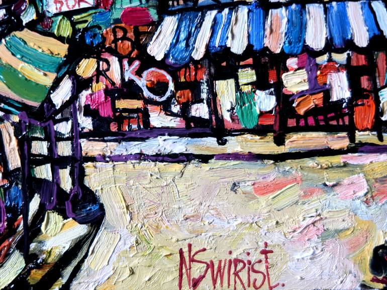 Original Impressionism Landscape Painting by Nicolai Ostapenco