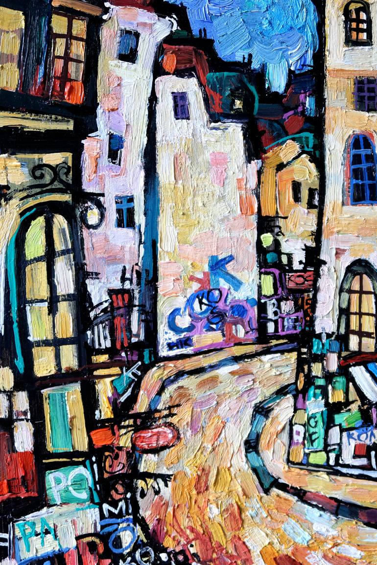 Original Impressionism Landscape Painting by Nicolai Ostapenco