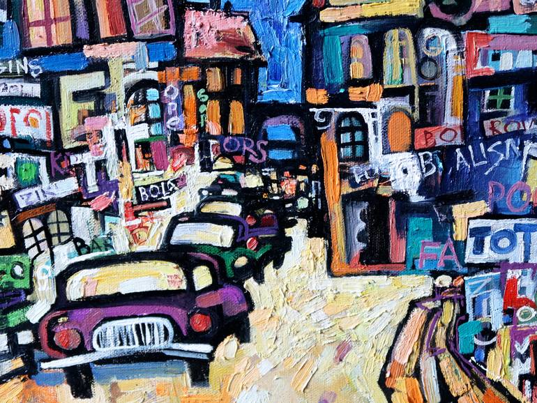 Original Impressionism Landscape Painting by Nicolai Ostapenco