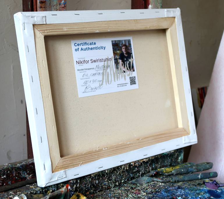 Original Impressionism Landscape Painting by Nicolai Ostapenco