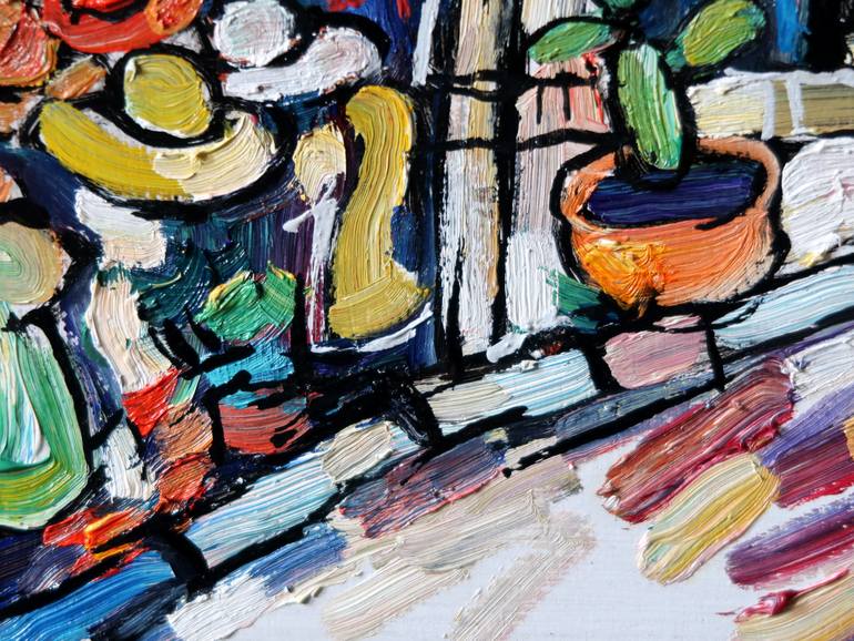 Original Impressionism Landscape Painting by Nicolai Ostapenco