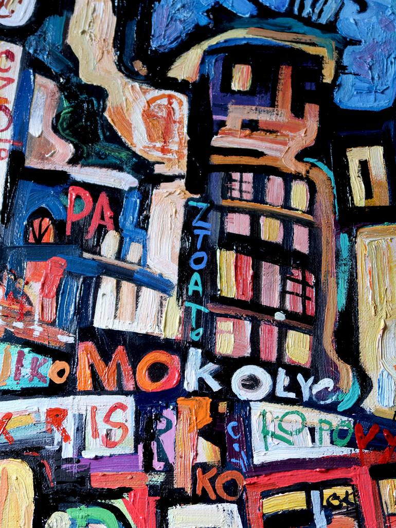 Original Impressionism Landscape Painting by Nicolai Ostapenco