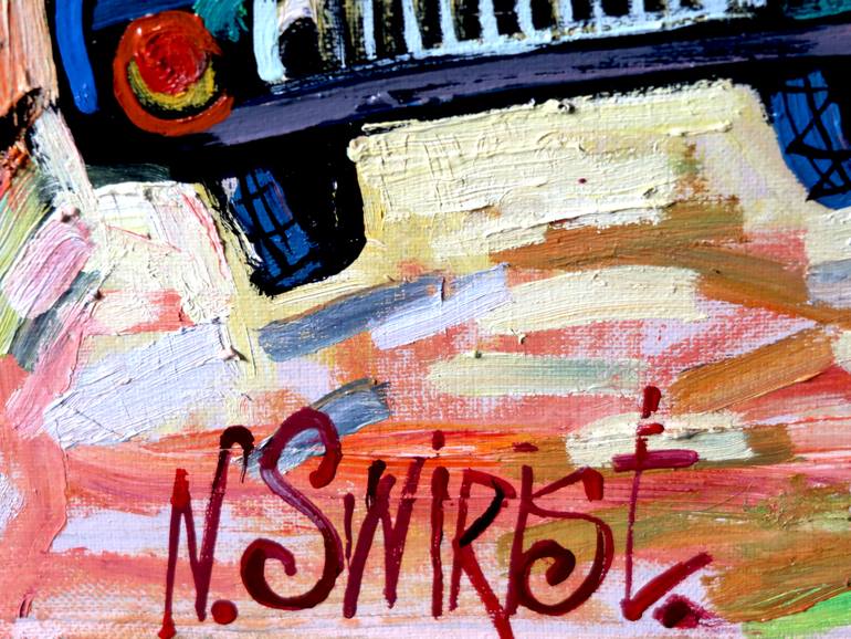 Original Impressionism Landscape Painting by Nicolai Ostapenco