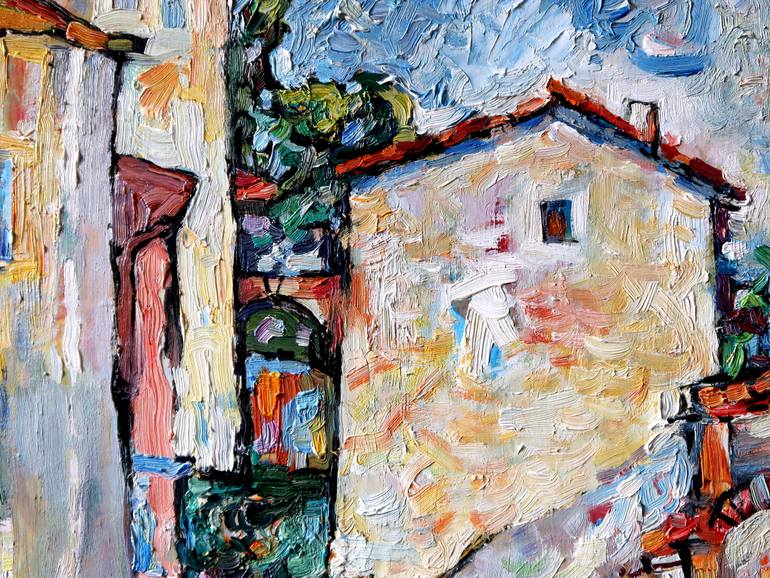 Original Impressionism Landscape Painting by Nicolai Ostapenco