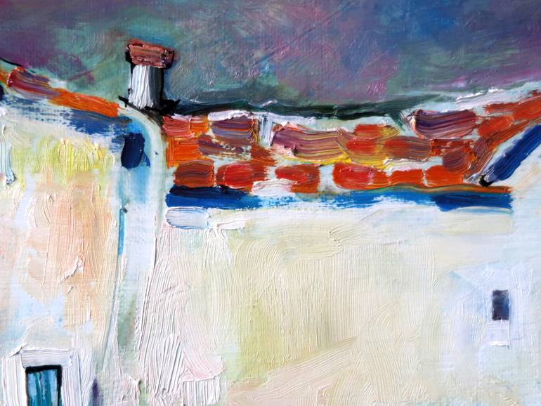 Original Impressionism Landscape Painting by Nicolai Ostapenco