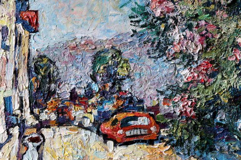 Original Impressionism Landscape Painting by Nicolai Ostapenco