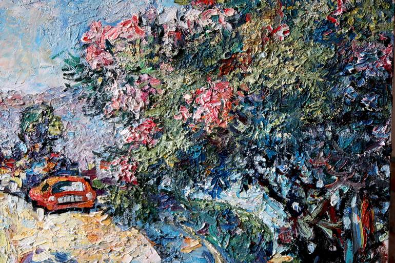 Original Impressionism Landscape Painting by Nicolai Ostapenco
