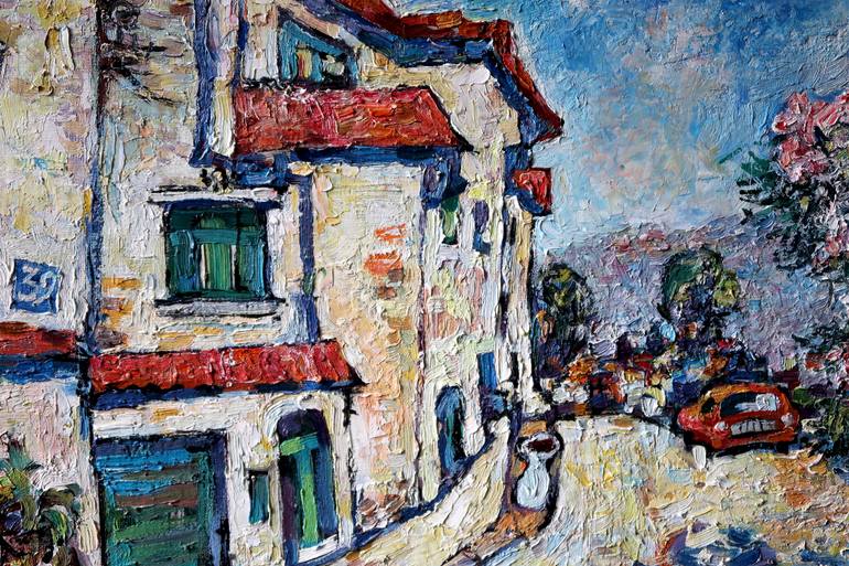 Original Impressionism Landscape Painting by Nicolai Ostapenco