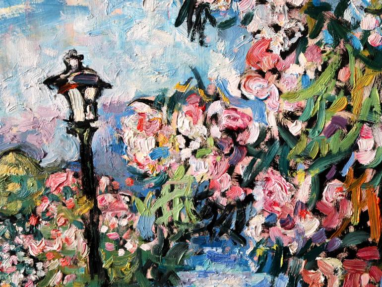 Original Impressionism Landscape Painting by Nicolai Ostapenco