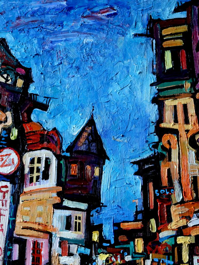 Original Impressionism Landscape Painting by Nicolai Ostapenco