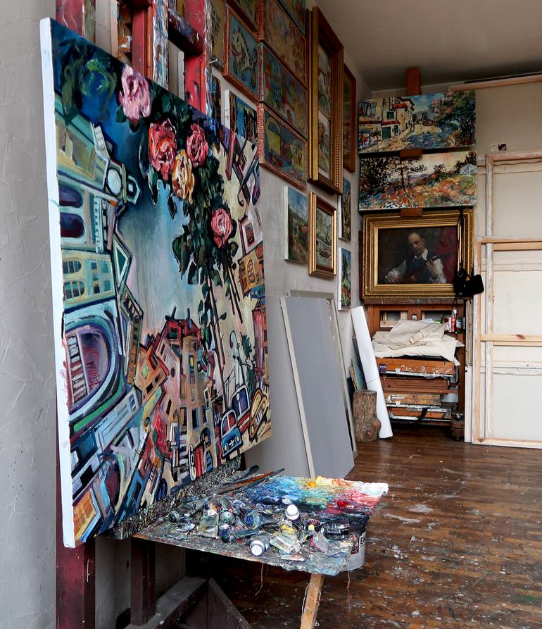 Original Other Landscape Painting by Nicolai Ostapenco