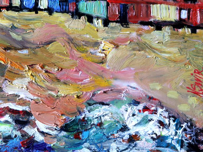 Original Impressionism Landscape Painting by Nicolai Ostapenco