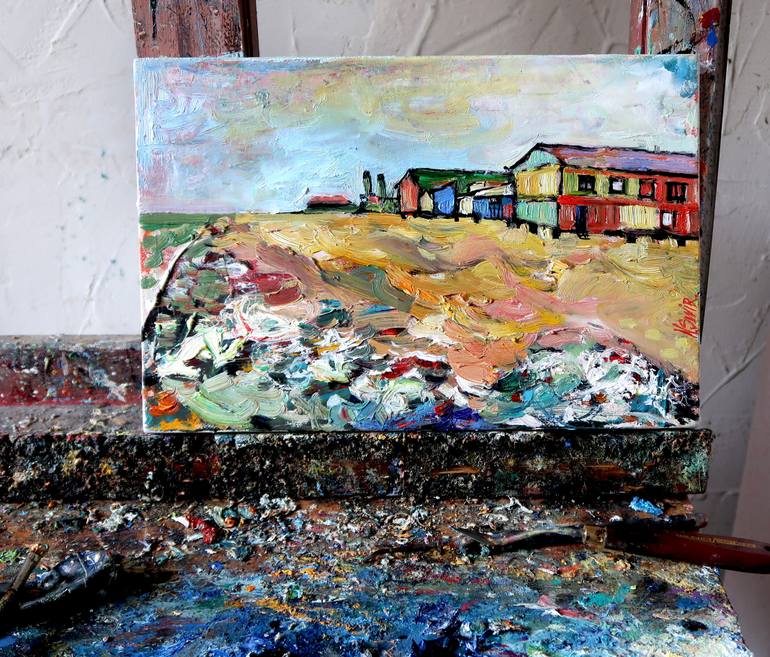 Original Impressionism Landscape Painting by Nicolai Ostapenco