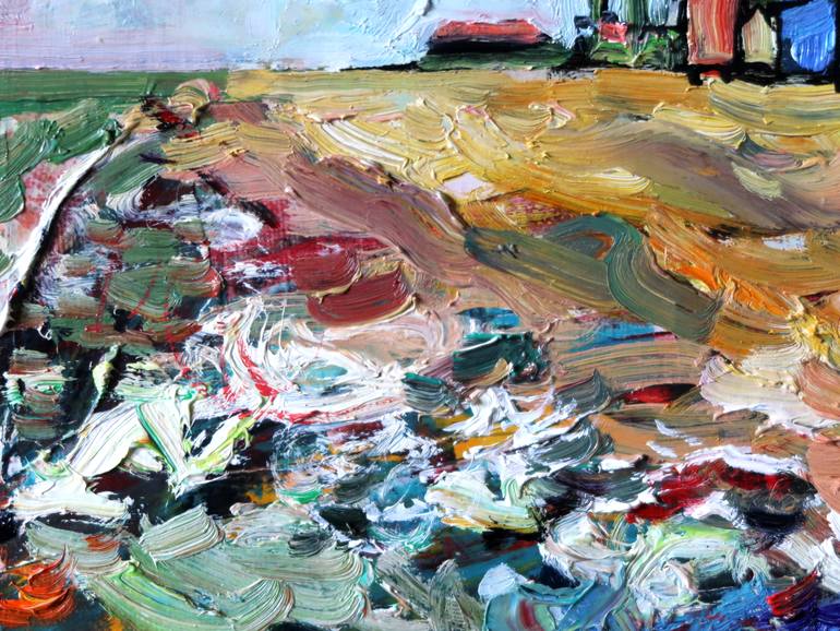 Original Impressionism Landscape Painting by Nicolai Ostapenco