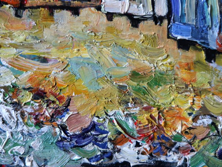 Original Impressionism Landscape Painting by Nicolai Ostapenco