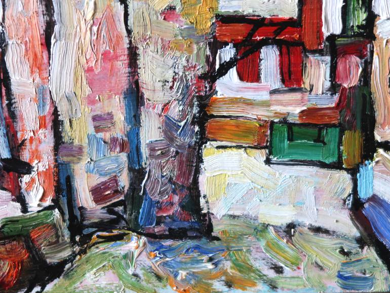 Original Impressionism Landscape Painting by Nicolai Ostapenco