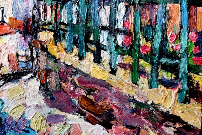 Original Impressionism Landscape Painting by Nicolai Ostapenco