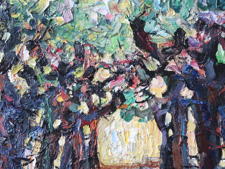 Original Impressionism Landscape Painting by Nicolai Ostapenco