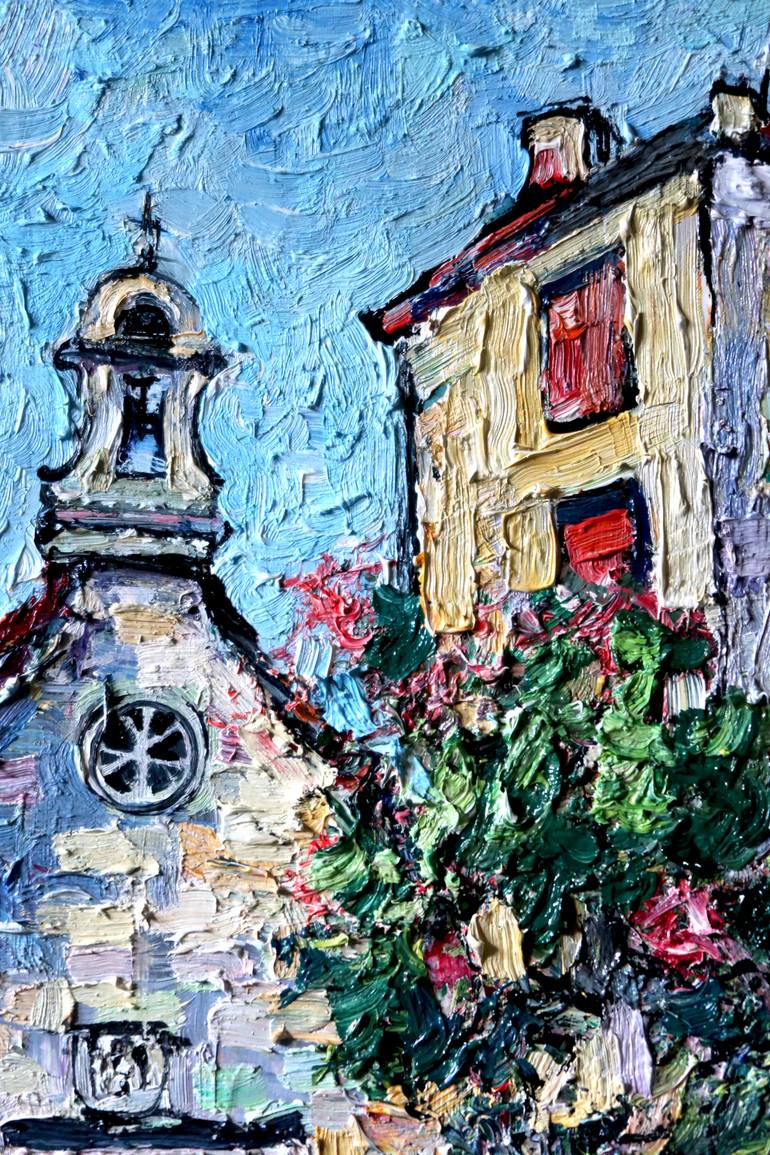 Original Impressionism Landscape Painting by Nicolai Ostapenco