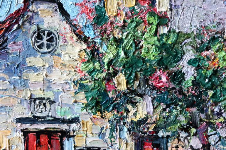 Original Impressionism Landscape Painting by Nicolai Ostapenco