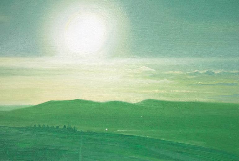 Original Figurative Landscape Painting by James Moore