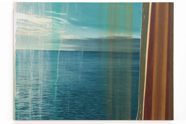 Original Figurative Landscape Painting by James Moore