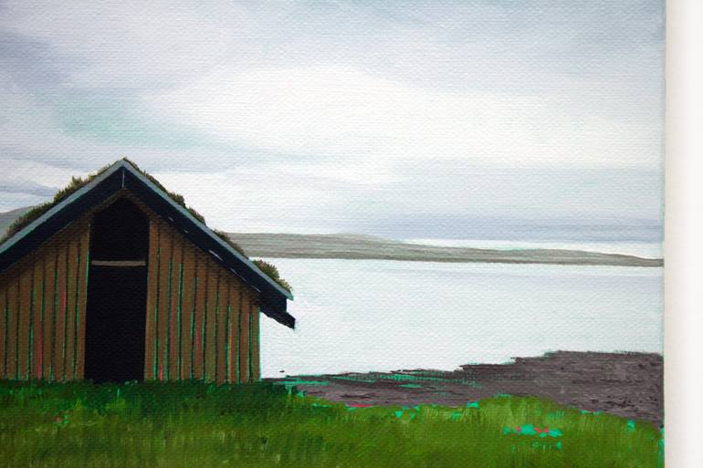 Original Figurative Landscape Painting by James Moore